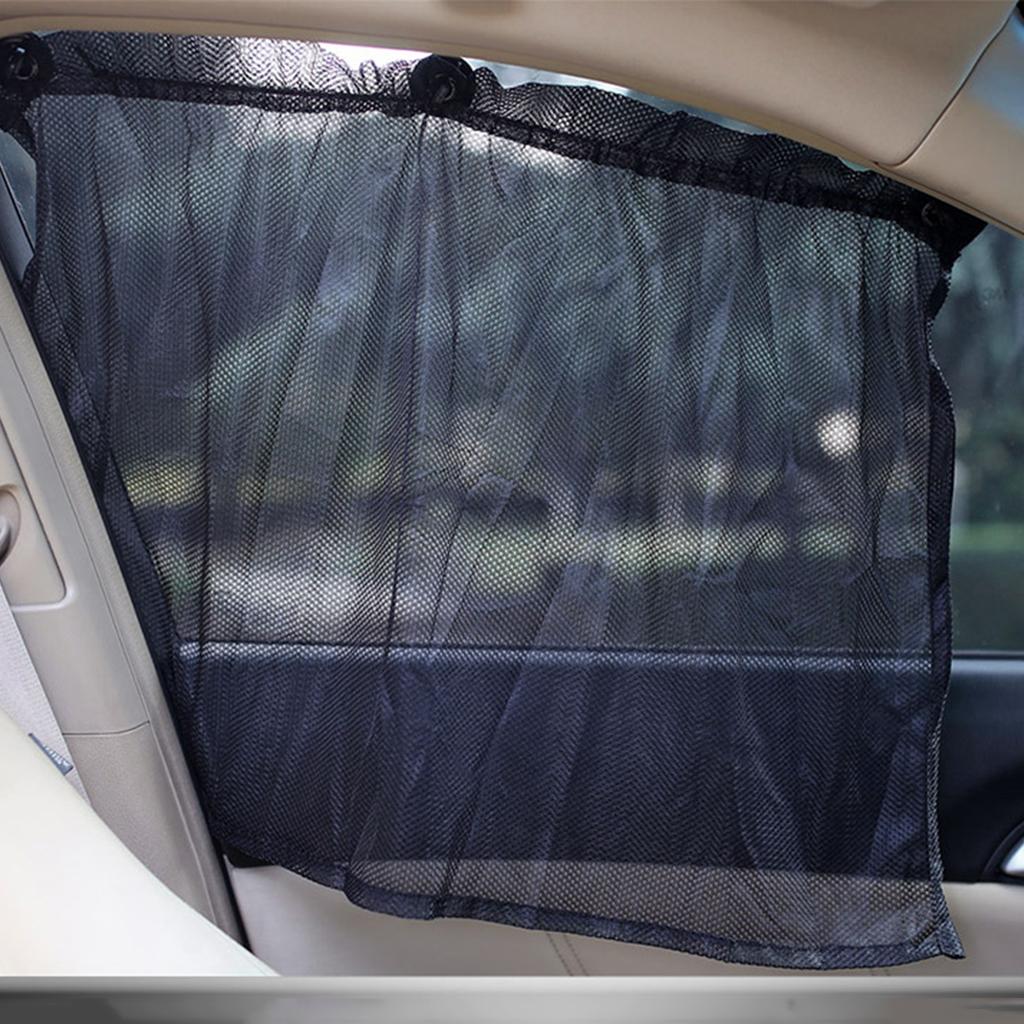 2pcs Car Trucks Window Curtain Cover Sun Shade Visor Gadget Decoration