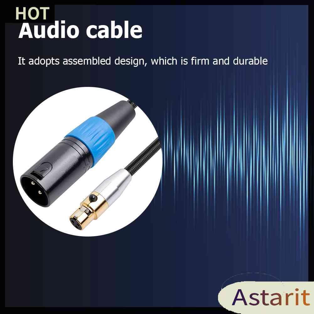 Cáp KếT NốI Âm Thanh XLR Sang Mini XLR Cho MáY ẢNh Canon