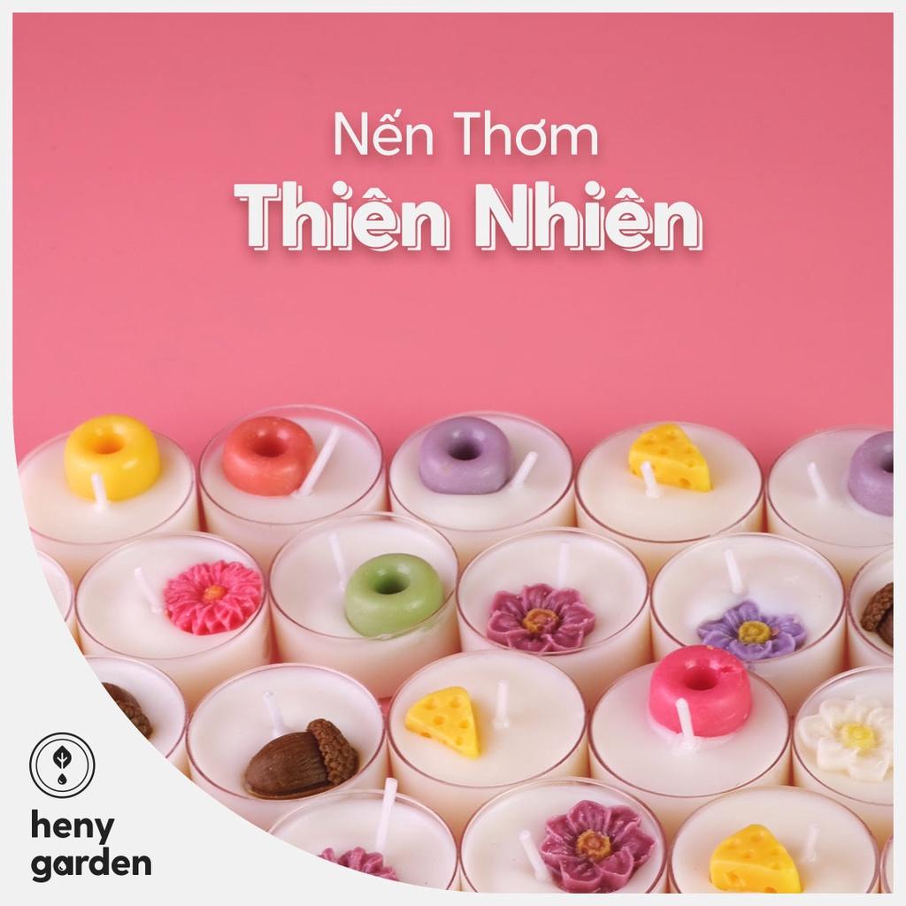 Nến Thơm Heny Garden Mini Cho Làm Việc Và Phòng Nhỏ Mùi Hương Dễ Ngủ, Thư Giãn