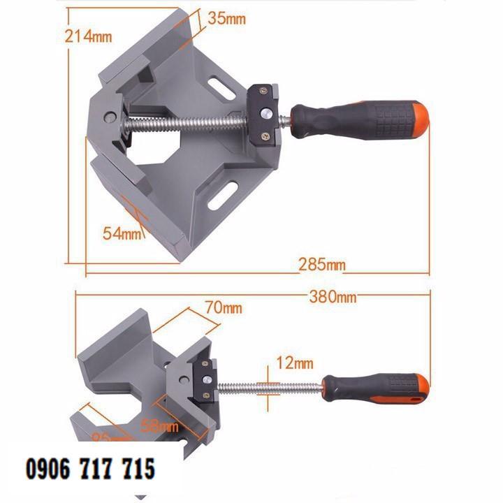 Vam Góc Vuông 1 Tay Cầm; Ê Tô Vuông Góc 1 Tay Cầm; Vam Vuông Góc 90 Độ; Eto Góc Vuông; Eto Kẹp Vuông Góc; Ê Tô Vuông Góc
