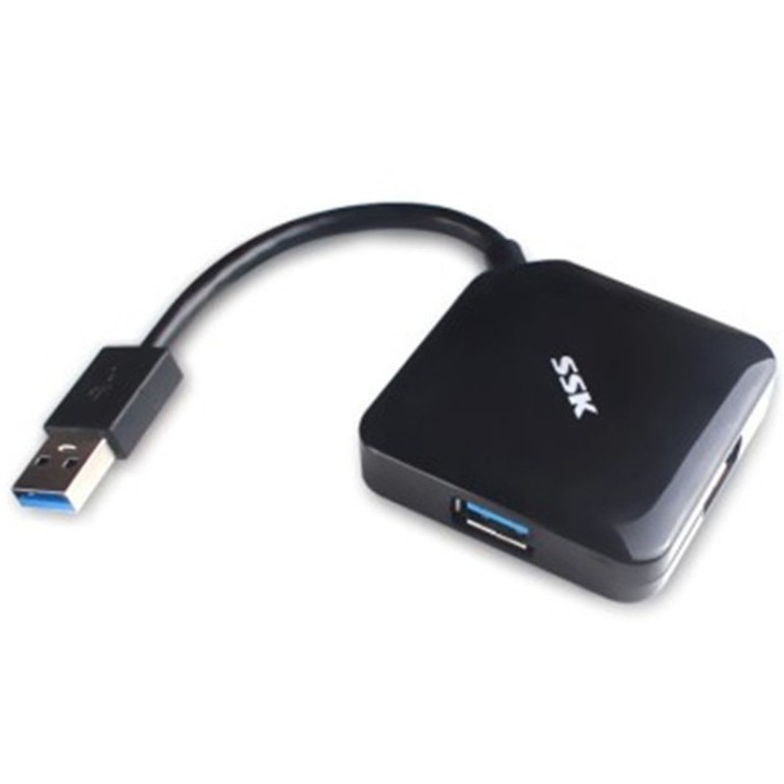 HUB USB 3.0 SSK SHU 310 CÒ 4 CỔNG - HÀNG CHÍNH HÃNG