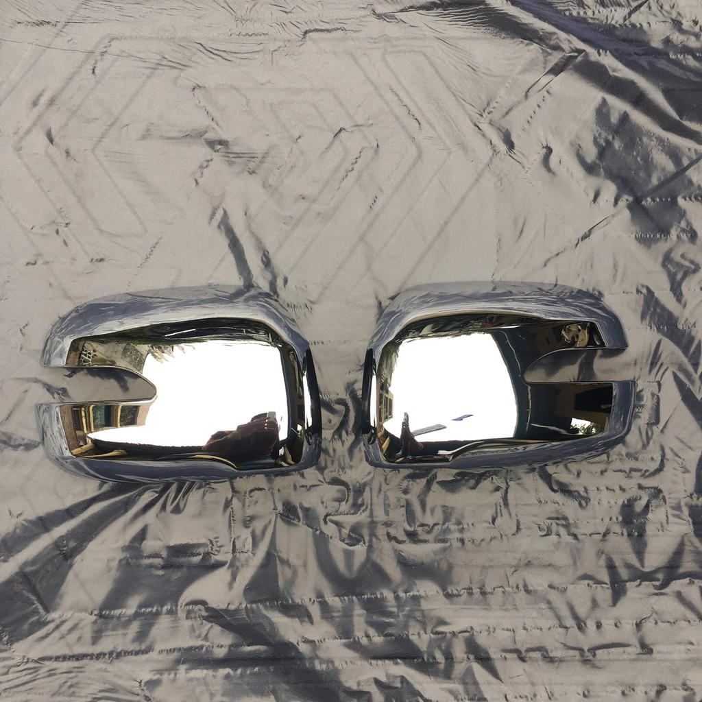 WiGo, Bộ 2 Ốp gương Toyota WiGo 2018 2019 nhựa mạ Crom cao cấp