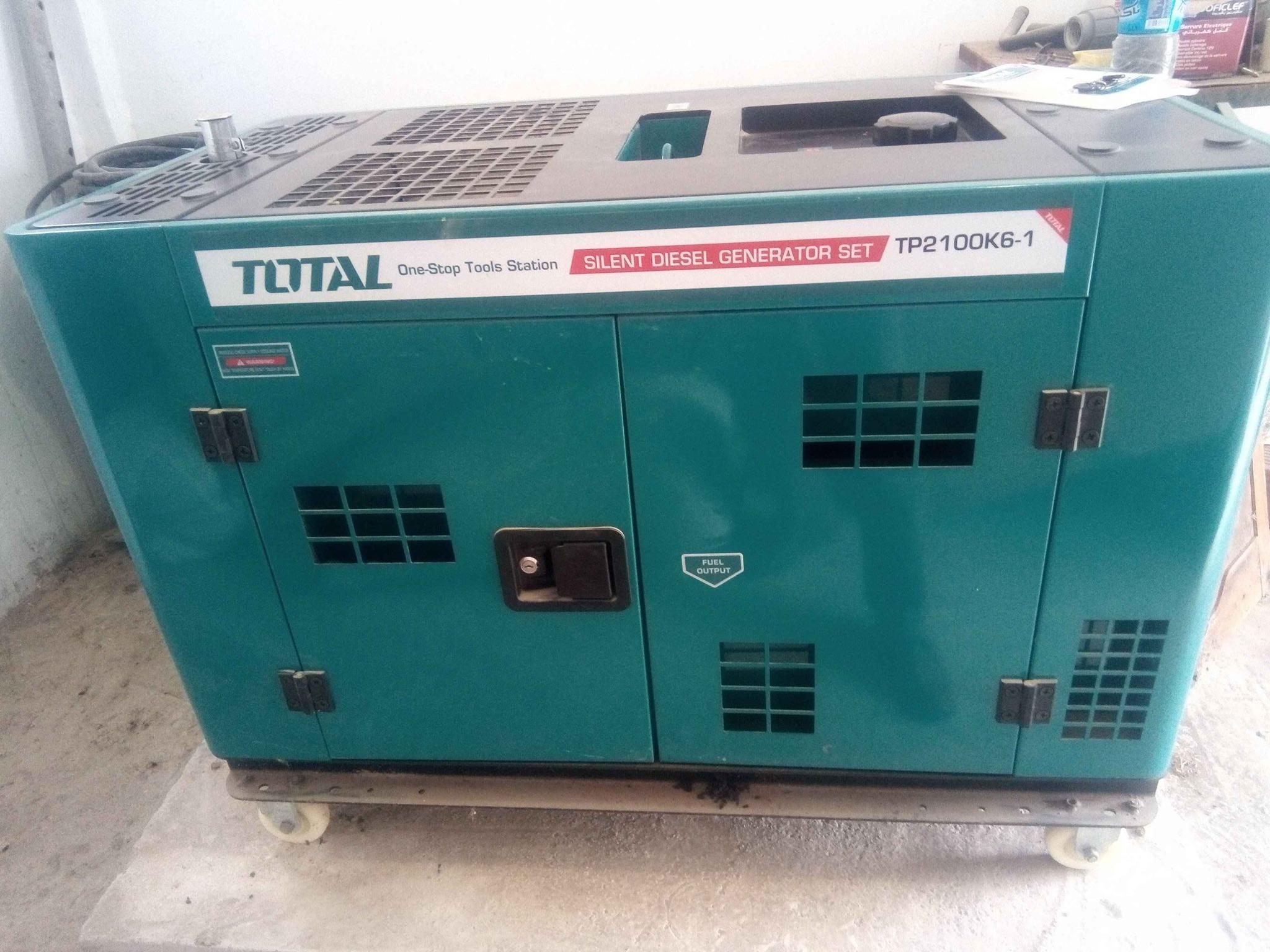 MÁY PHÁT ĐIỆN DÙNG DẦU DIESEL 11KW TOTAL TP2100K6 - HÀNG CHÍNH HÃNG