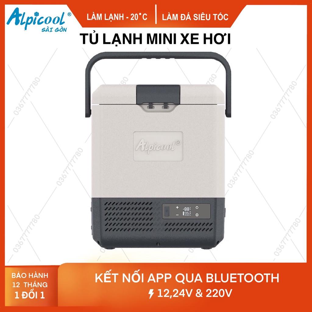 Tủ lạnh xe hơi P8 Alpicool kèm pin- Hàng Chính Hãng