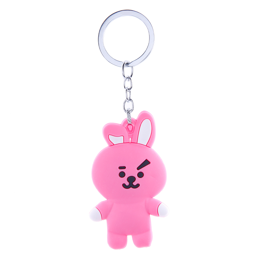 Móc Khóa Cao Su Ban Nhạc BTS - Thỏ Cooky