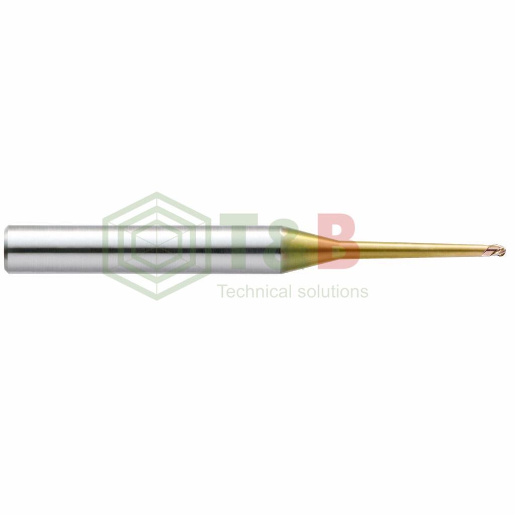 Dao Phay Cầu Cổ Côn Union Tool Model HFTNB3015-200-18, Dao phay ngón gia công sau nhiệt, thép có độ cứng cao