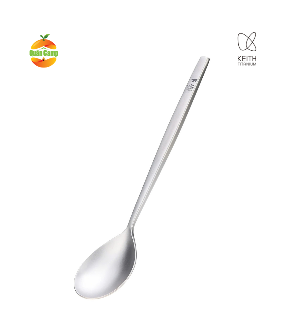 Muỗng bàn ăn titanium Keith Ti5206 - dài 23.3cm