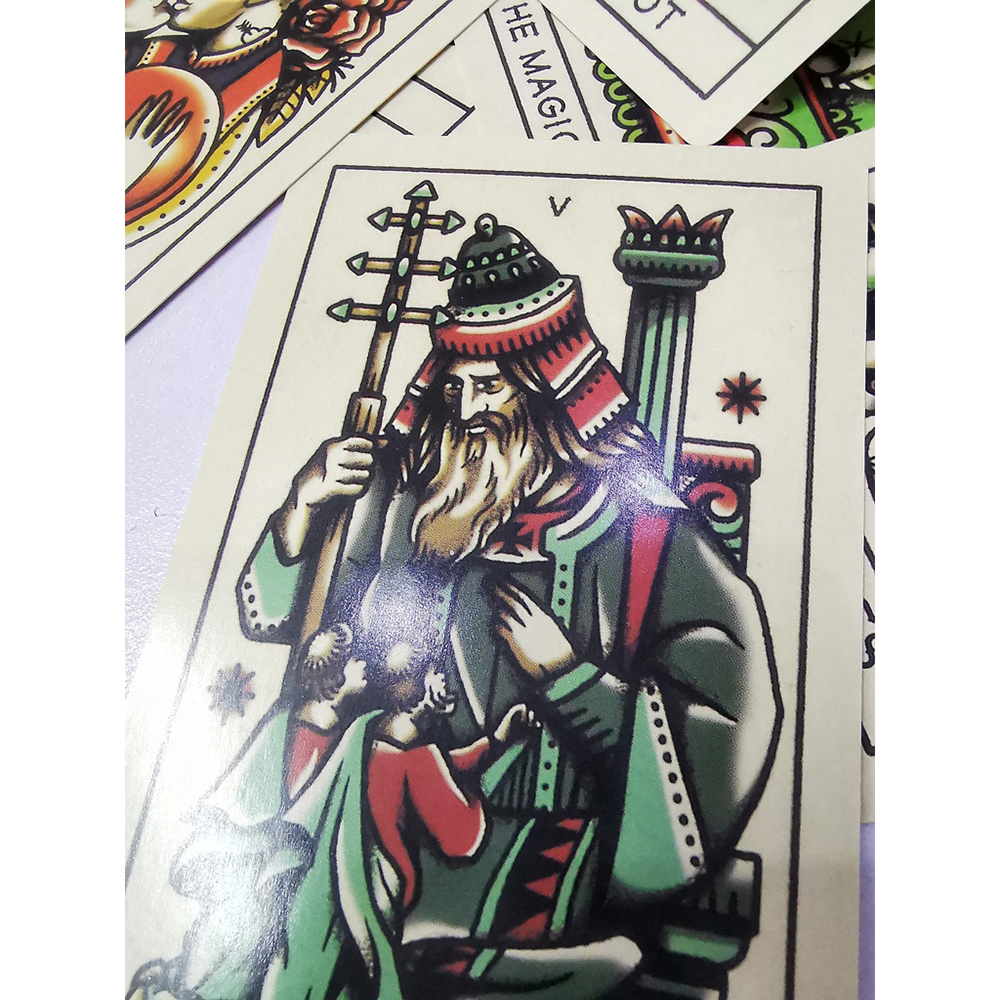 Bộ Tarot Tattoo Tarot Ink & Intuition 78 Lá Bài Tặng Đá Thanh Tẩy