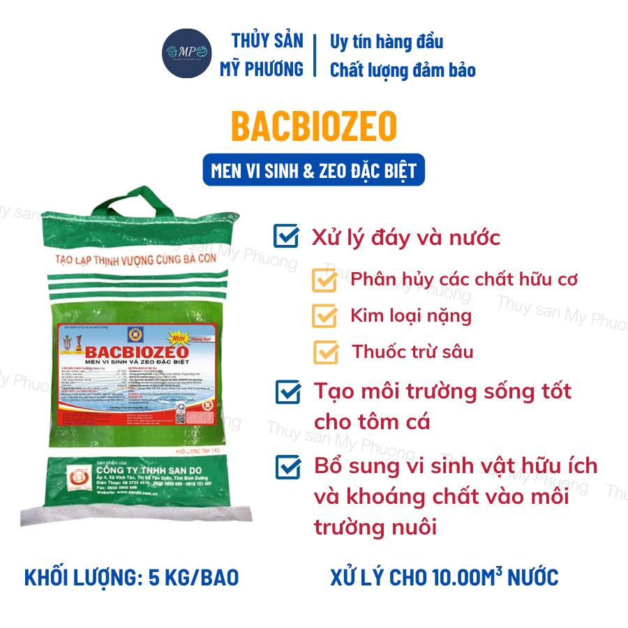 Zeo men vi sinh hạt xử lý đáy thối kim loại nặng sạch nước đục lợn cợn Bacbiozeo Zeolite bột tôm thẻ cá lươn ếch ốc baba