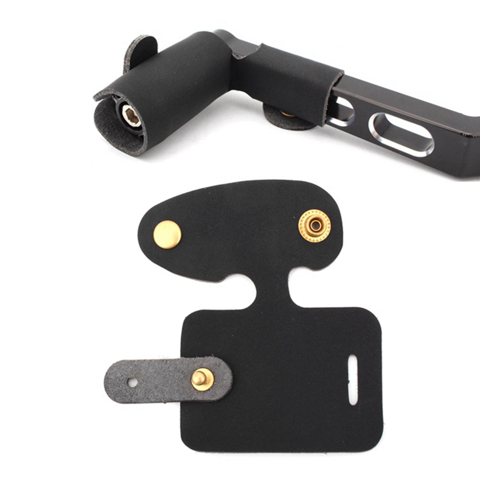 Motorcycle Gear Shifter Lever Cover Artificial Leather Easy to Install Professional