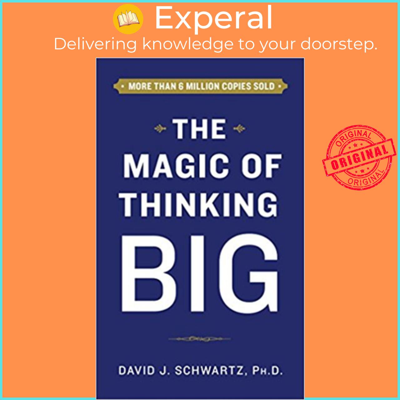 Sách - Magic of Thinking Big by David Schwartz (US edition, paperback)