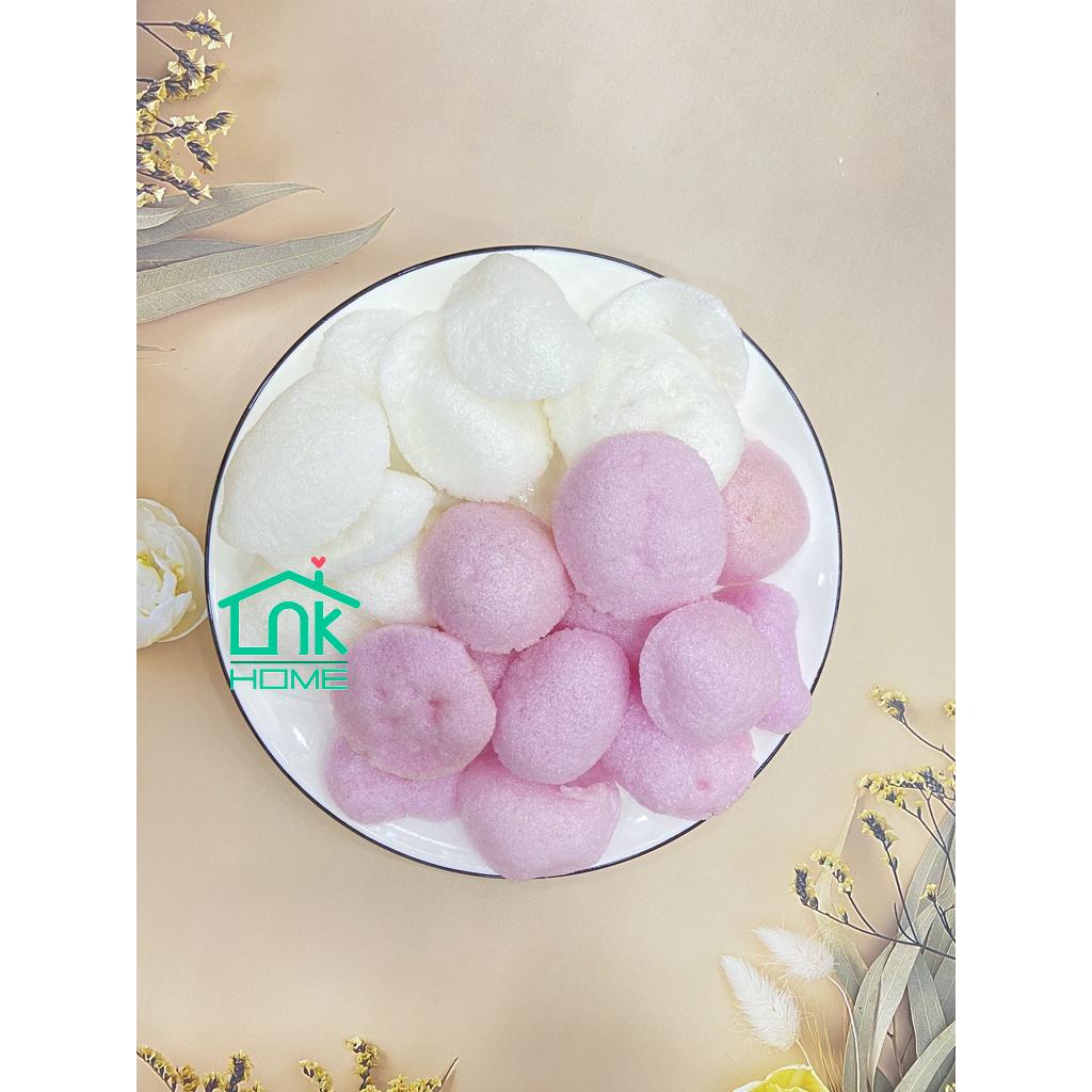 Gói 500gr bánh phồng tôm mini vị rau củ tự nhiên 100% - Hàng Xuất Khẩu