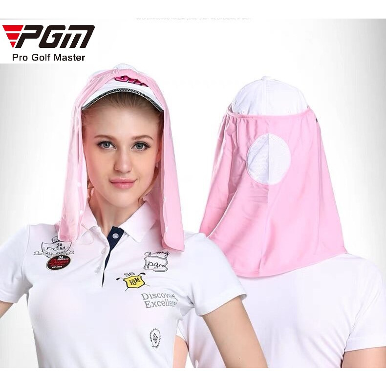 Khăn trùm chống nắng chơi golf nam nữ kết hợp mũ chặn tia UV bảo vệ da PGM - Hàng Chính Hãng