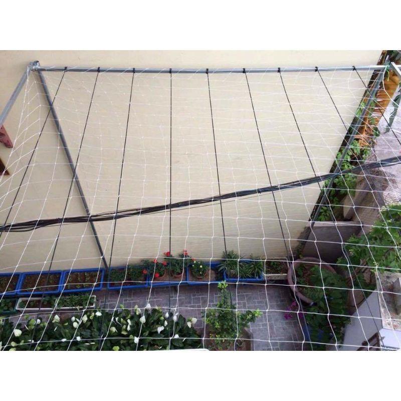 1kg Lưới làm giàn dây leo sợi kép, bền chắc cho bầu bí mướp .....