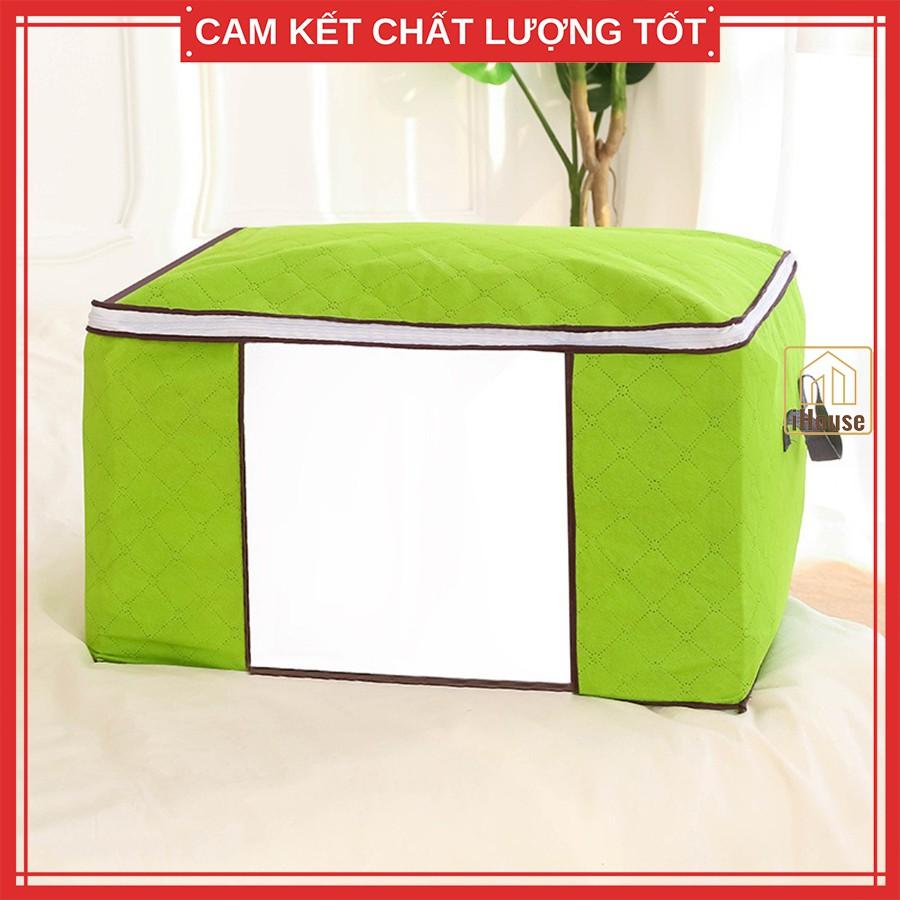 Túi đựng chăn màn quần áo ga gối đa năng, Túi hộp vải đựng chăn mền thông minh tiện lợi