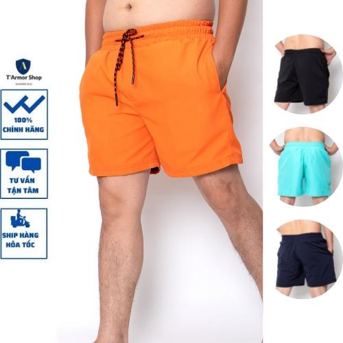 Quần short nam T'ARMOR có 2 túi và lưới lót quần đùi nam chất liệu vải dù , gió rất hợp khi đi biển mặc ngủ mặc nhà