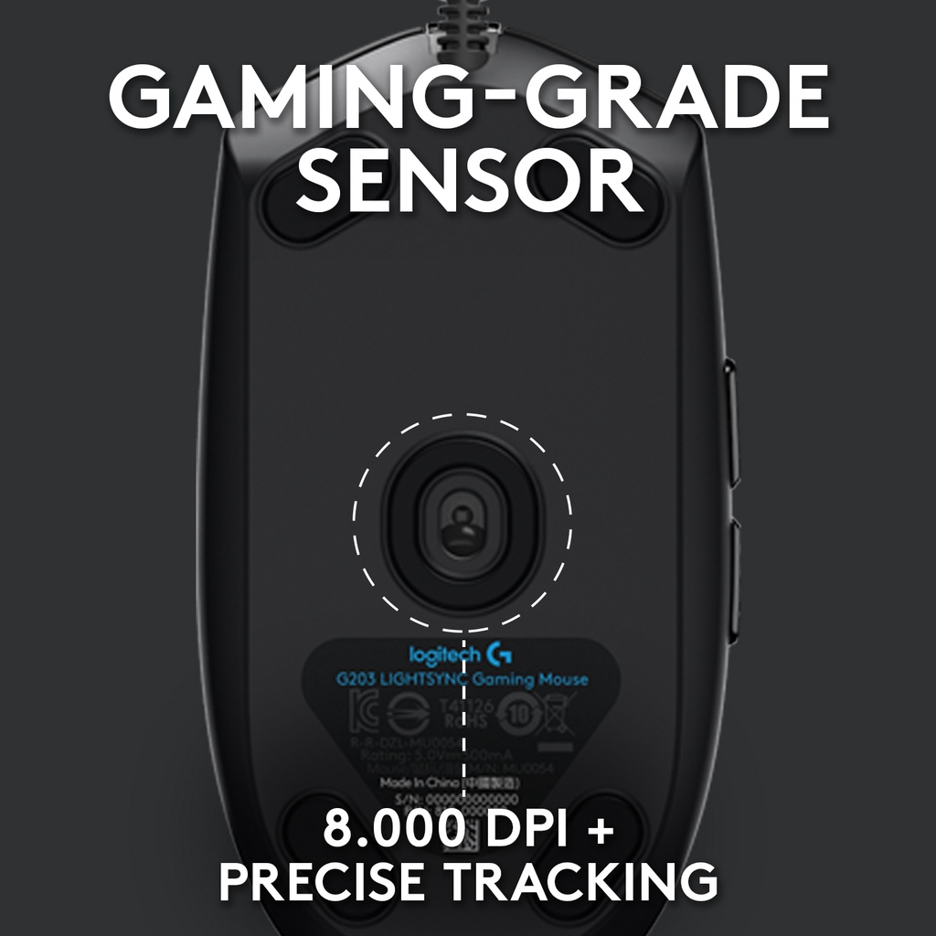 Chuột Gaming Logitech G102 Gen 2 Lightsync - Hàng Chính Hãng