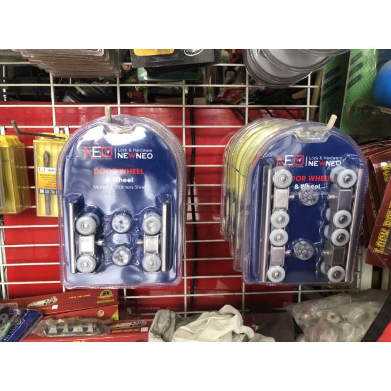 Bánh xe cửa lùa treo 4 bánh,8 bánh