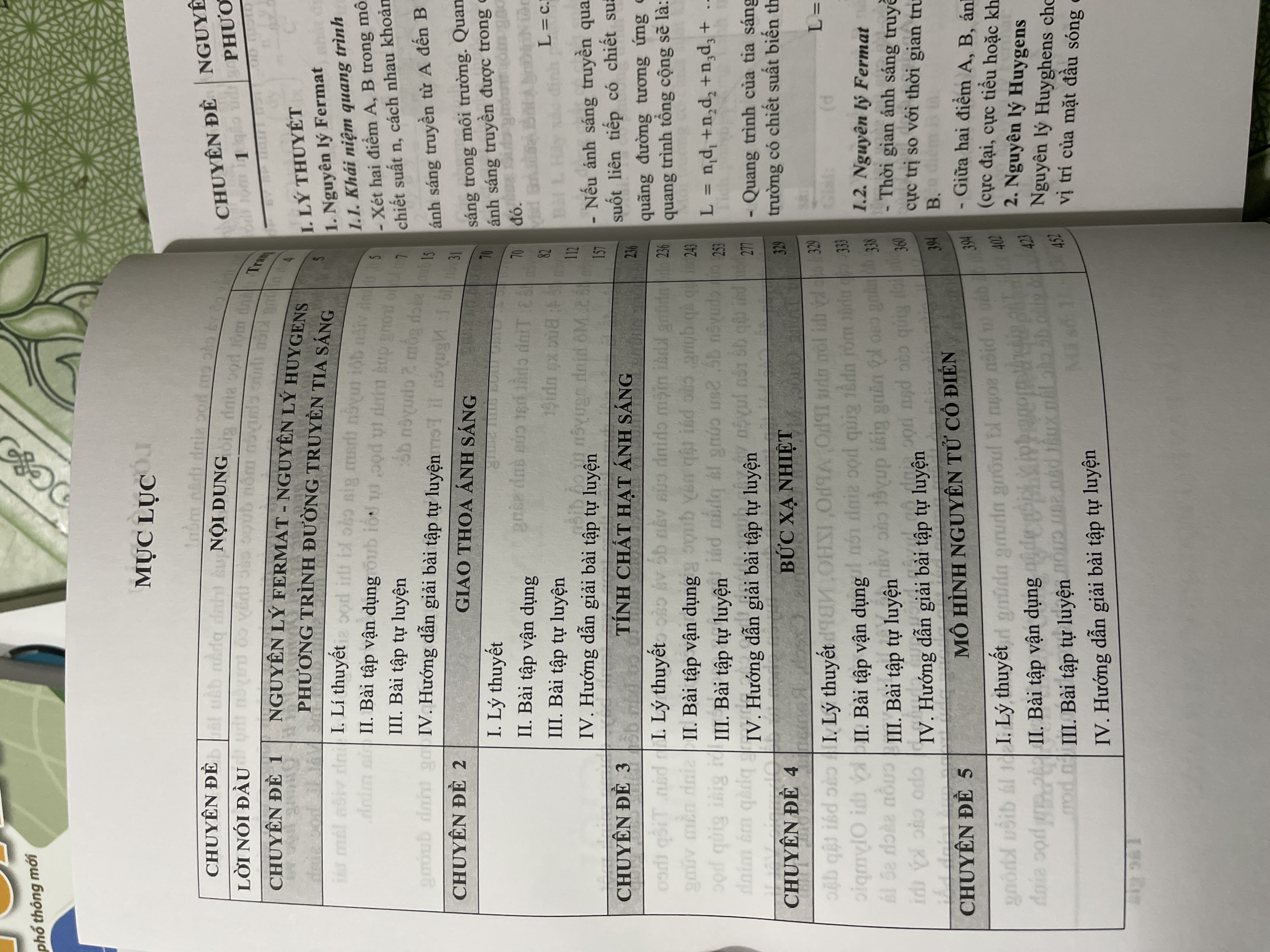 Sách - Chuyên đề bồi dưỡng học sinh giỏi qua các kì thi Olympic vật lí quang học và nguyên tử