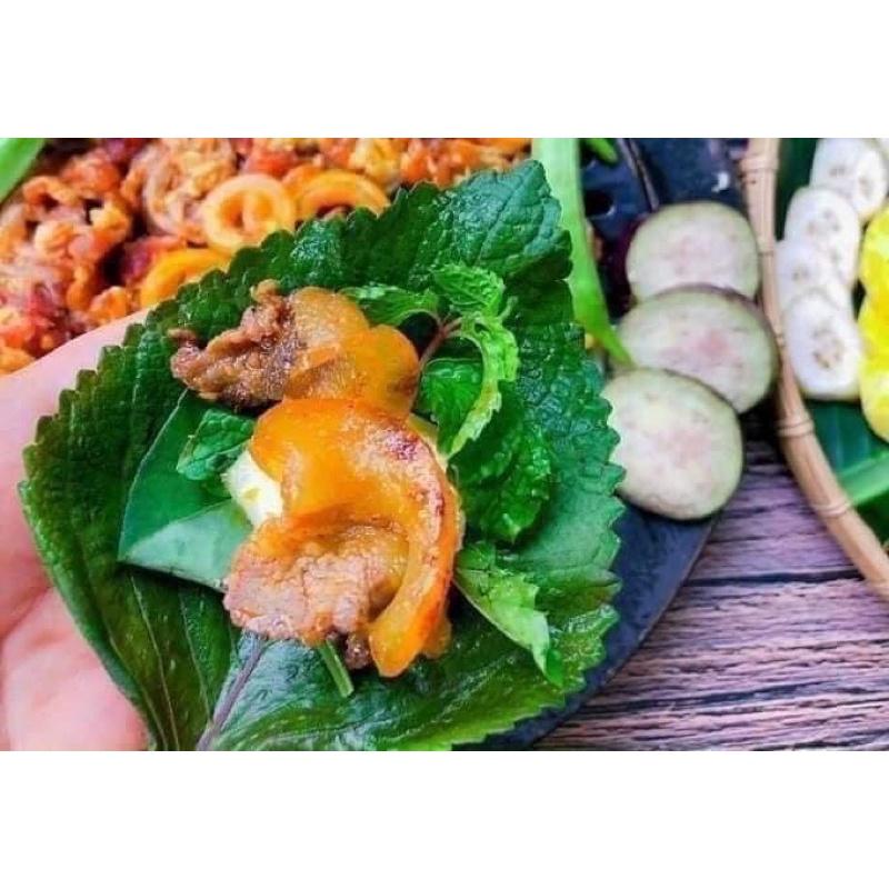 Ba rọi heo rừng ướp sa tế nướng thơm ngon - 500g