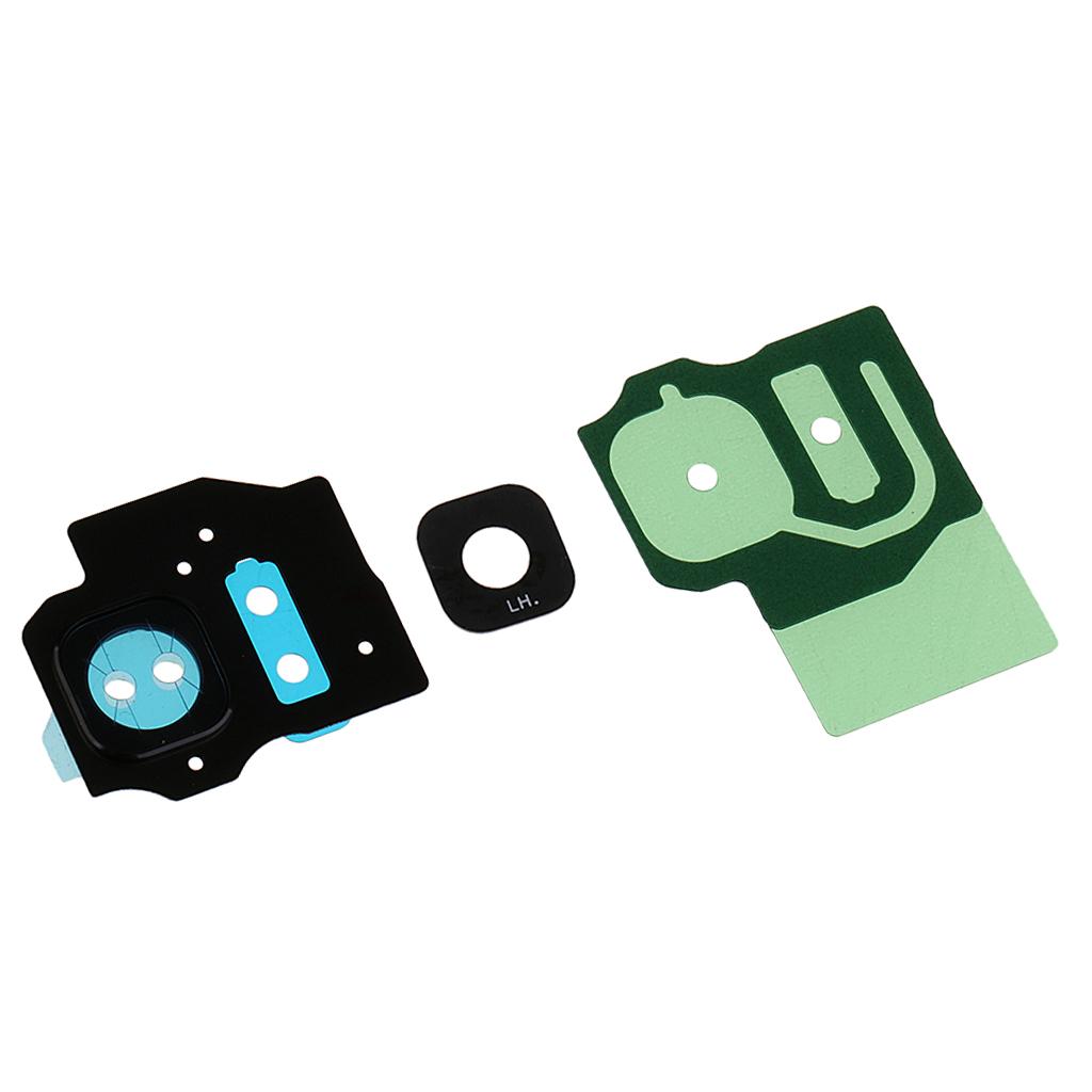 Cell Phone Camera Lens / Flash + Frame Protector Cover Repair Part For Samsung Galaxy S8 / S8 Plus