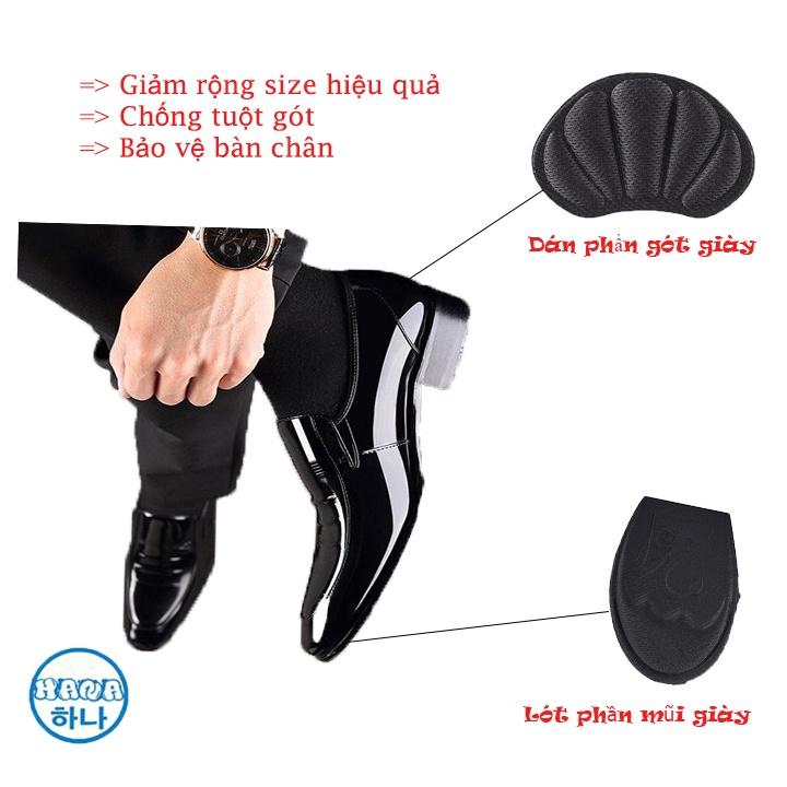 Combo lót giày nam giảm size chống rộng chống đau chân bảo vệ bàn chân hiệu quả