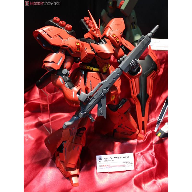 Mô hình đồ chơi lắp ráp MG Sazabi Ver ka Bandai - Hàng chính hãng
