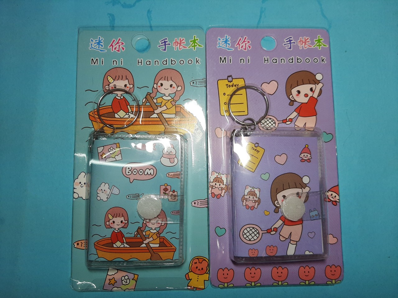 Combo 2 cuốn sổ tay móc khóa ngẫu nhiên