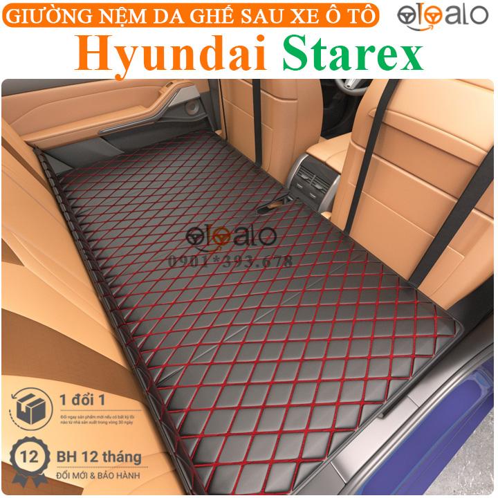 Giường đệm da xe ô tô Hyundai Starex PU cao cấp - OTOALO