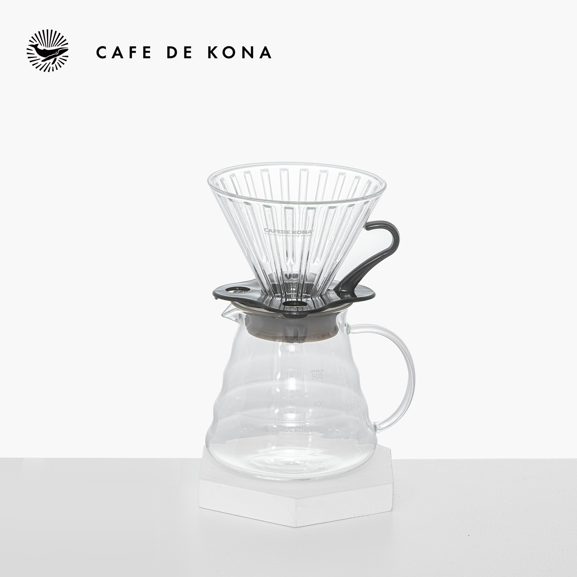 Bộ combo Gift Set pha cà phê V60 02 phổ thông CAFEDE KONA