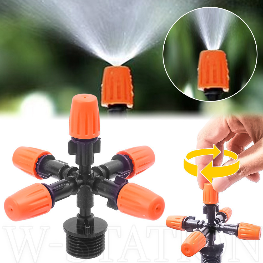 Đầu vòi phun sương tưới cây 5 đầu - Henrysa
