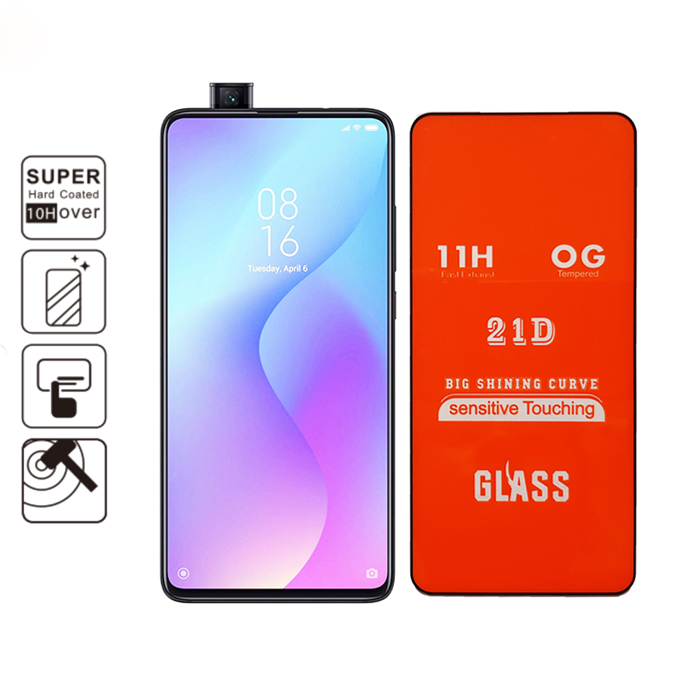 Kính Cường Lực 21D cho XIAOMI REDMI K20 PRO Full Keo Màn Hình 21D SIÊU BỀN, SIÊU CỨNG, ÔM SÁT MÁY WGW CHÍNH HÃNG