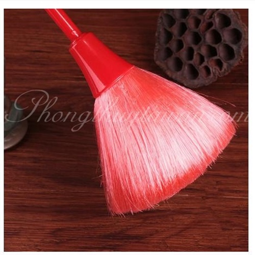 Chổi mini xòe 28cm quét dọn bàn thờ,tượng phật...