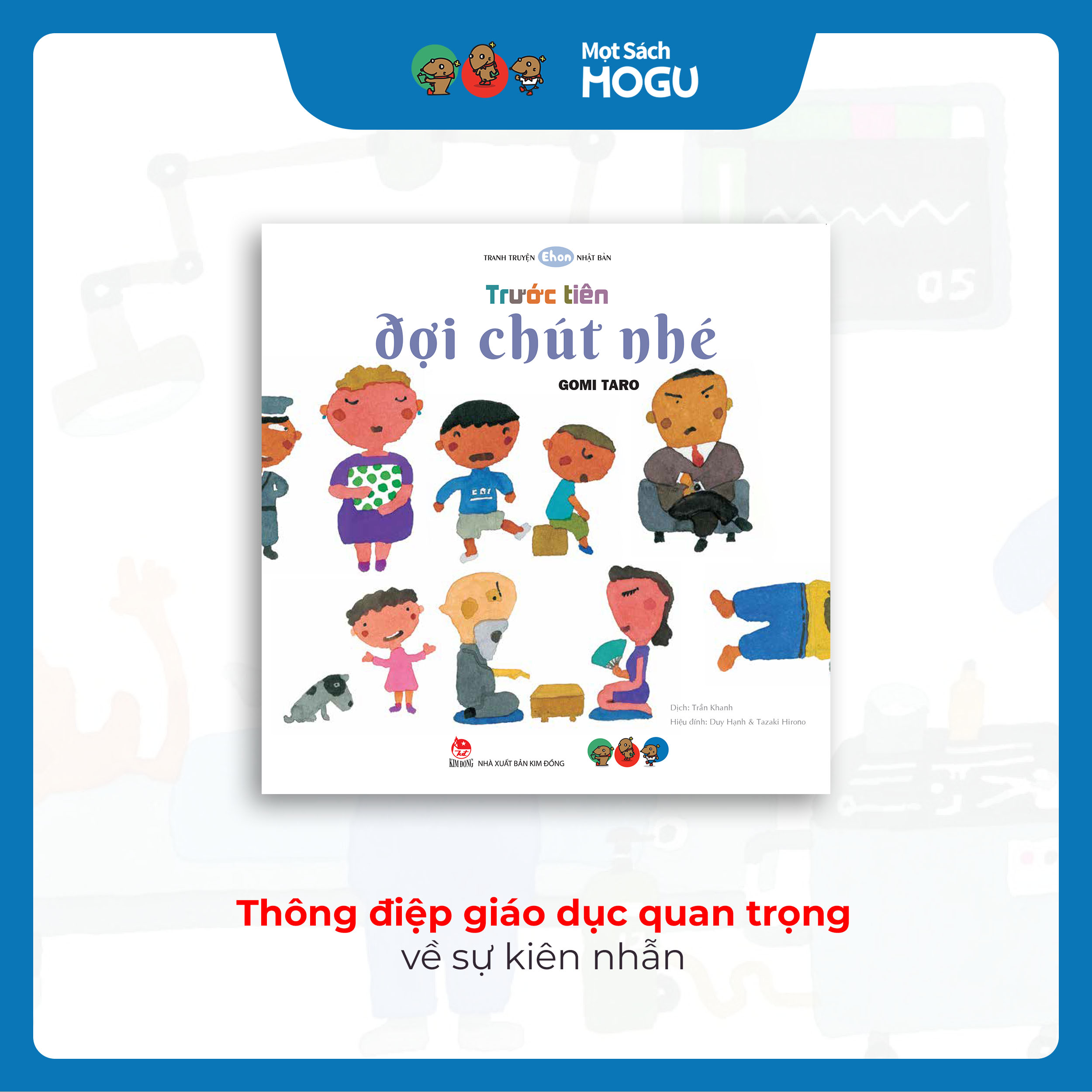 Truyện Ehon bé 3-4-5 tuổi - Bộ 4 cuốn Lớn lên cùng bé