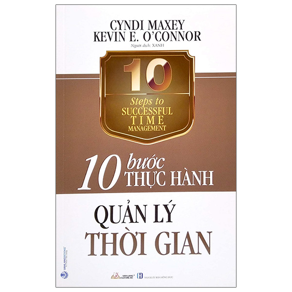 Bộ 4 cuốn sách 10 Bước Thực Hành - Nhà Đạo Tạo Tài Ba -  Quản Lý Thời Gian và Thanh Công - Thuyết Trình Online Đỉnh Cao