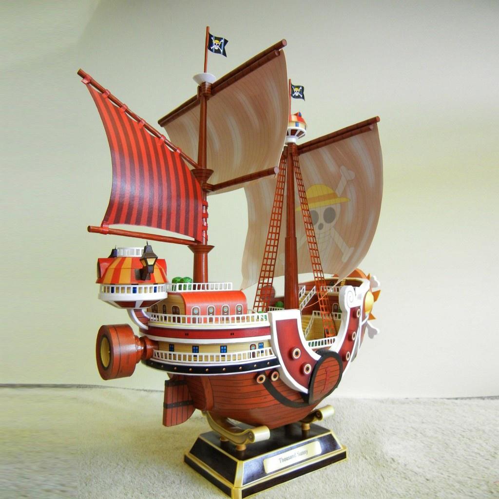 Mô hình giấy Tàu Thousand Sunny