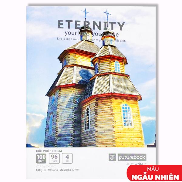 Tập Học Sinh Enternity A5 - 4 Ô Ly - 96 Trang 100gsm - Futurebook DK026 (Mẫu Bìa Giao Ngẫu Nhiên)