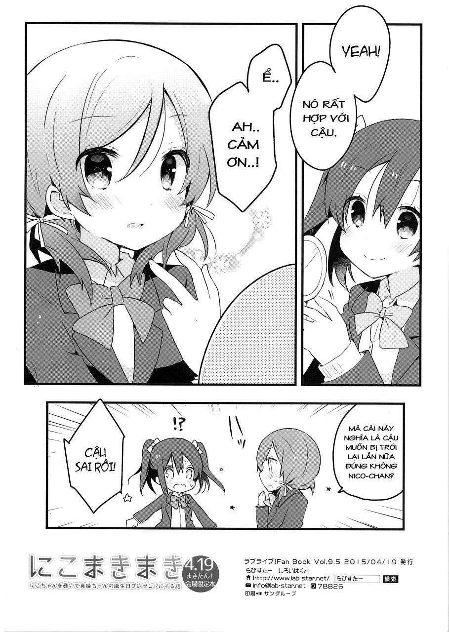 tuyển tập oneshots nico-maki chapter 1 8