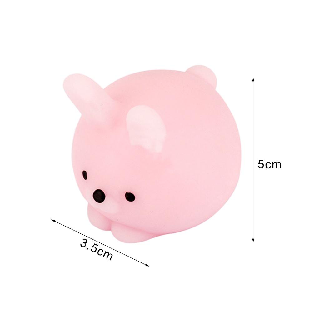 Đồ Chơi Bóp Xốp Squishy Giảm Stress Hình Thỏ Dễ Thương Cho Bé