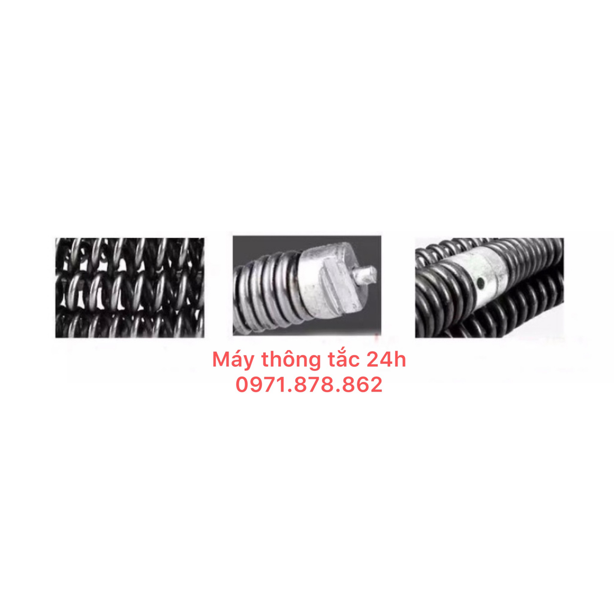 Dây thông tắc cống dài 3m dây phi 16
