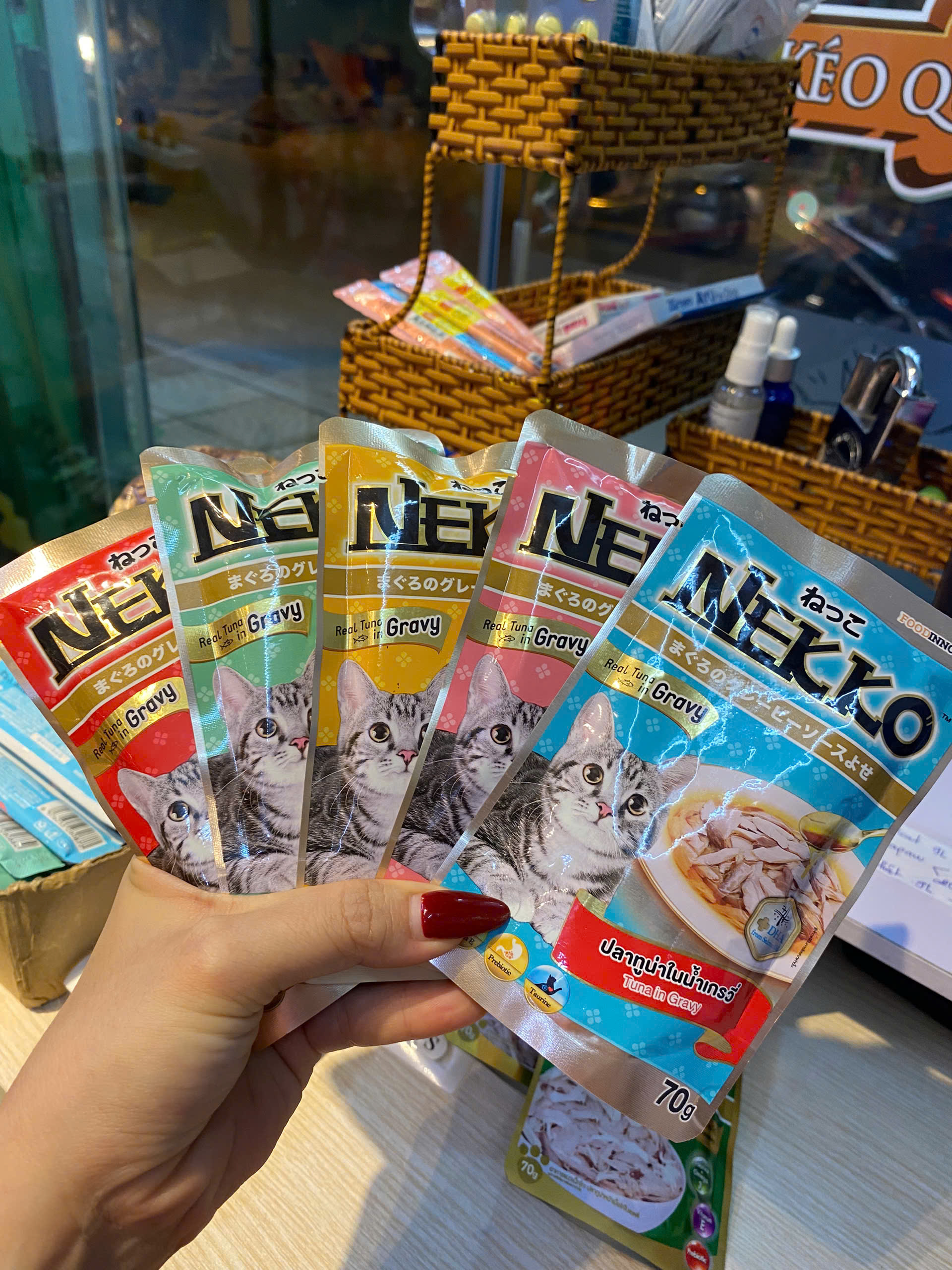 PATE NEKKO CHO MÈO THƠM NGON TÚI 70G