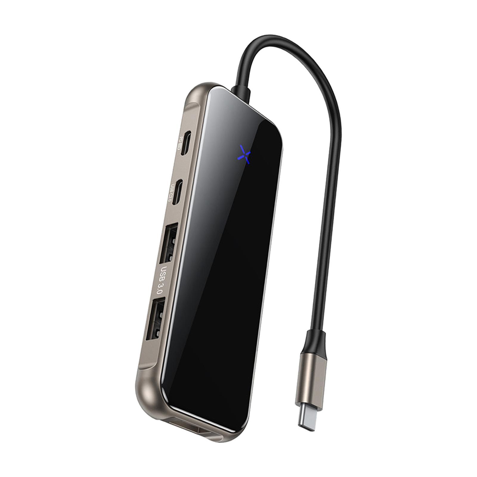 USB C Hub Docking Station USB C Multiport Adapter for Computer Mouse Laptops