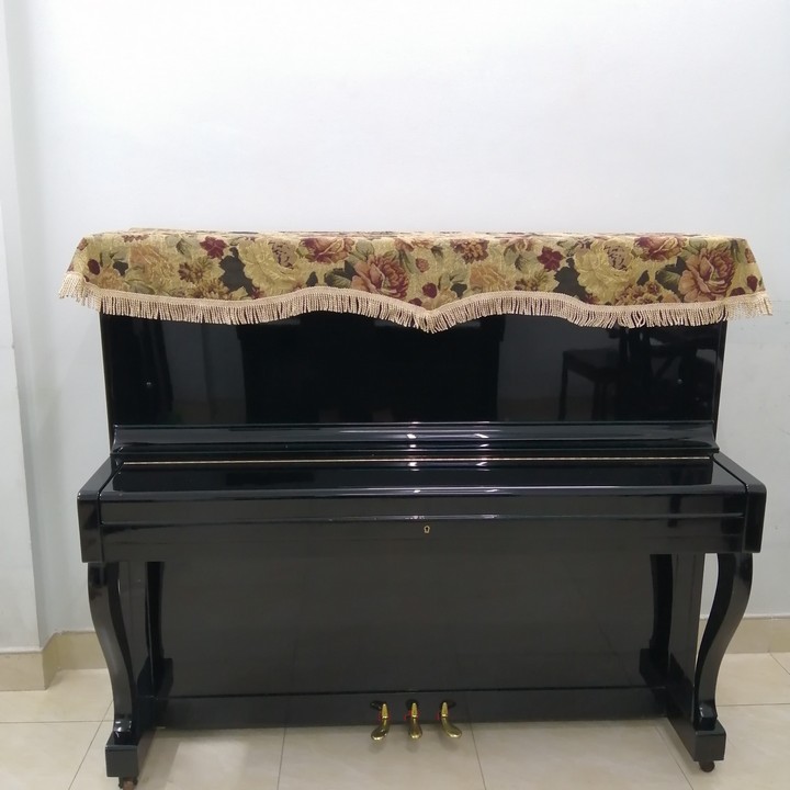 KHĂN PHỦ ĐÀN PIANO CƠ MẪU HOA CỔ ĐIỂN HIỆN ĐẠI