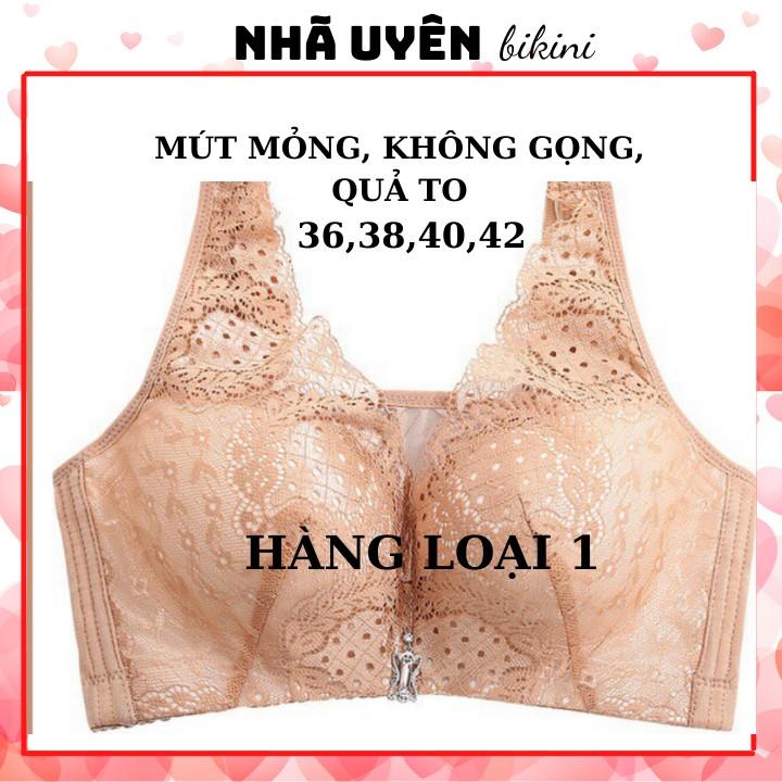 Áo ngực bản to, mút mỏng cao cấp dành cho ngực to, che khuyết điểm lưng mỡ mã 198