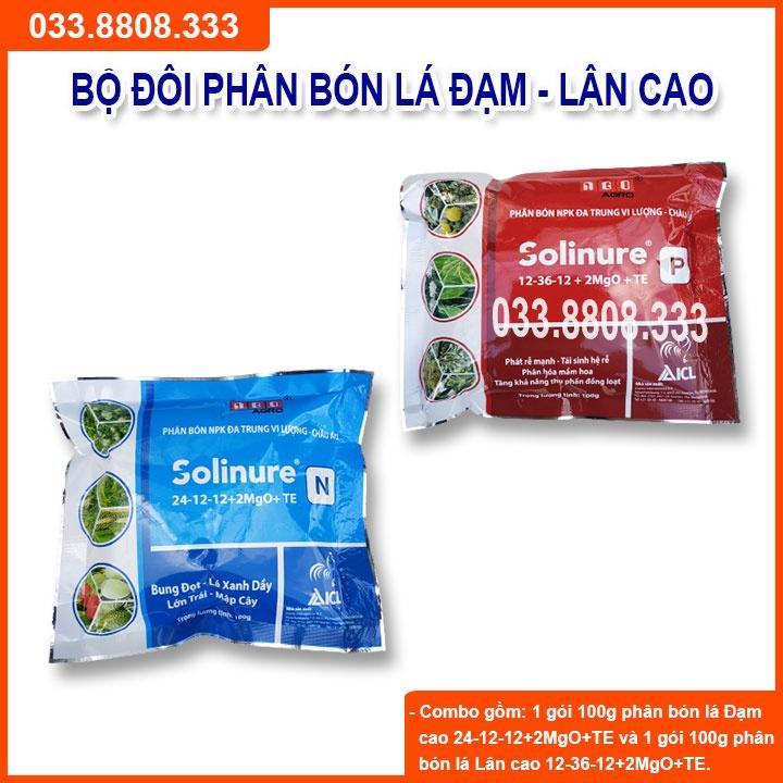 BỘ PHÂN BÓN DÙNG CHO CÂY CON SOLINURE P&N giúp cây phát triển nhanh