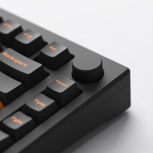 Bàn phím cơ AKKO MOD007 PC Orange on Black - Hàng Chính Hãng