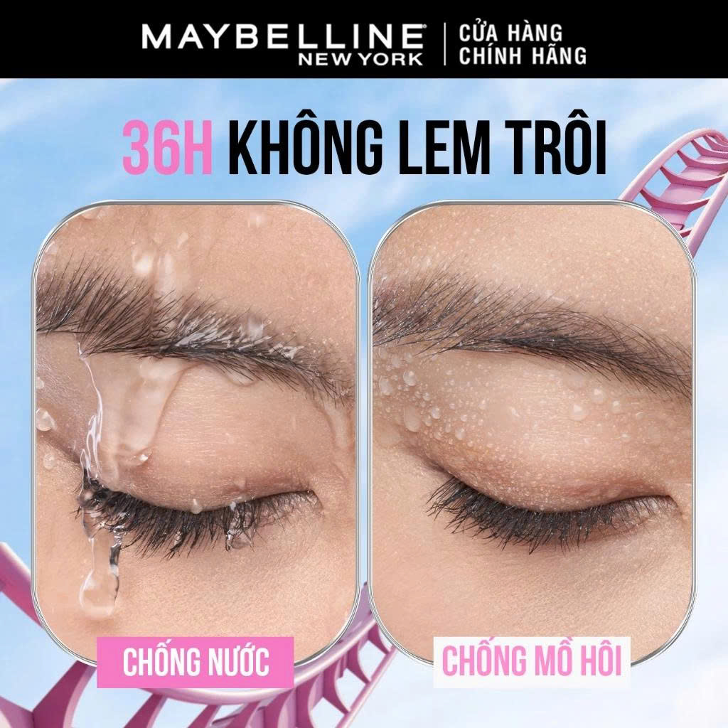 Mascara Sky High Chuốt Mi Tơi Dài Mi Lash Sensational Maybelline New York Waterproof 6ml