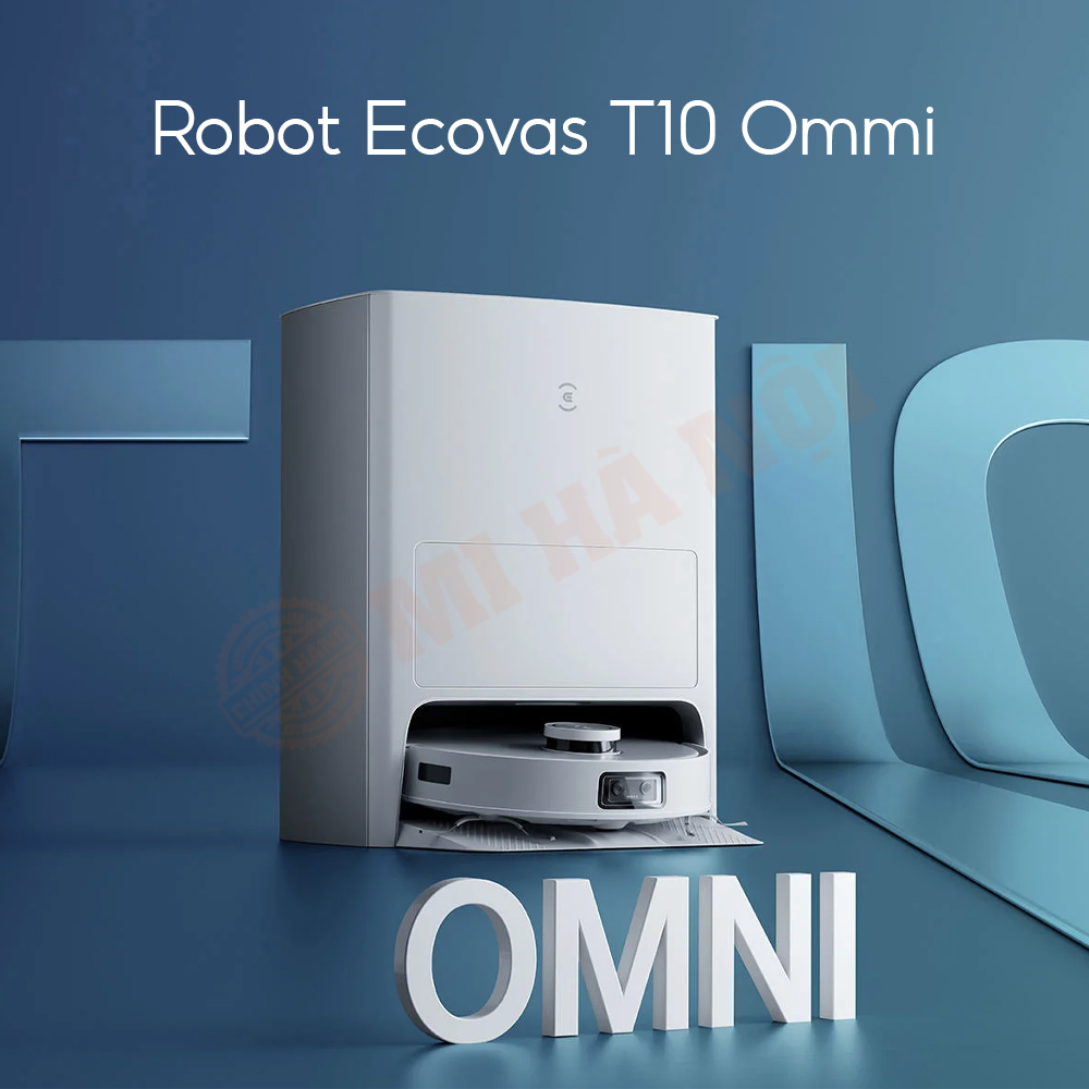 Robot hút bụi lau nhà Xiaomi Ecovacs Deebot T10 OMNI – Bản quốc tế - Hàng Chính hãng