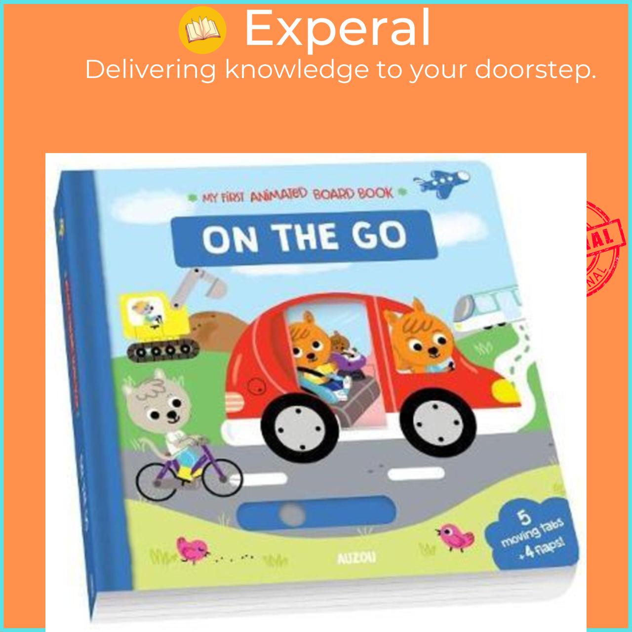 Sách - My First Interactive Board Book: On the Go by M Combes