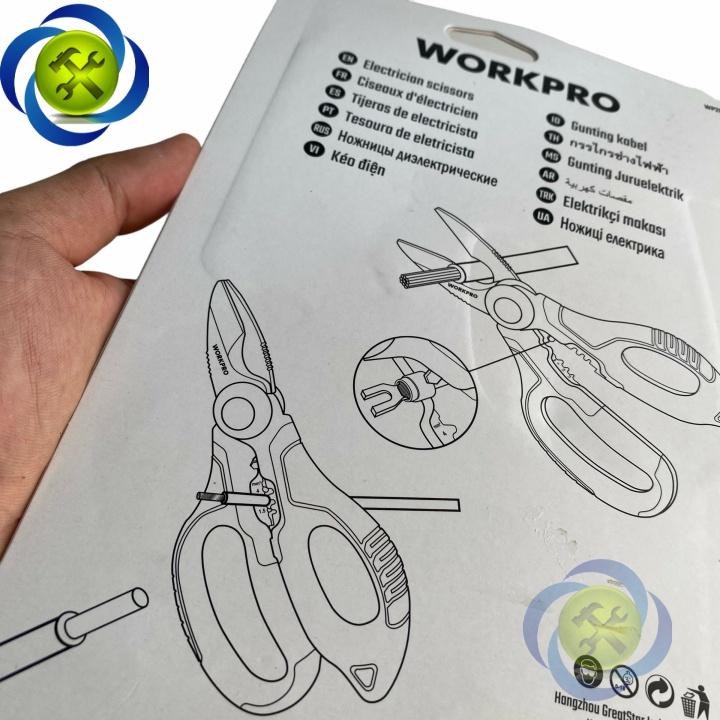 Kéo thợ điện Workpro WP294003